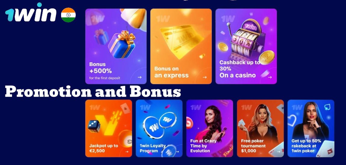 1Win Promotion and Bonus online casino