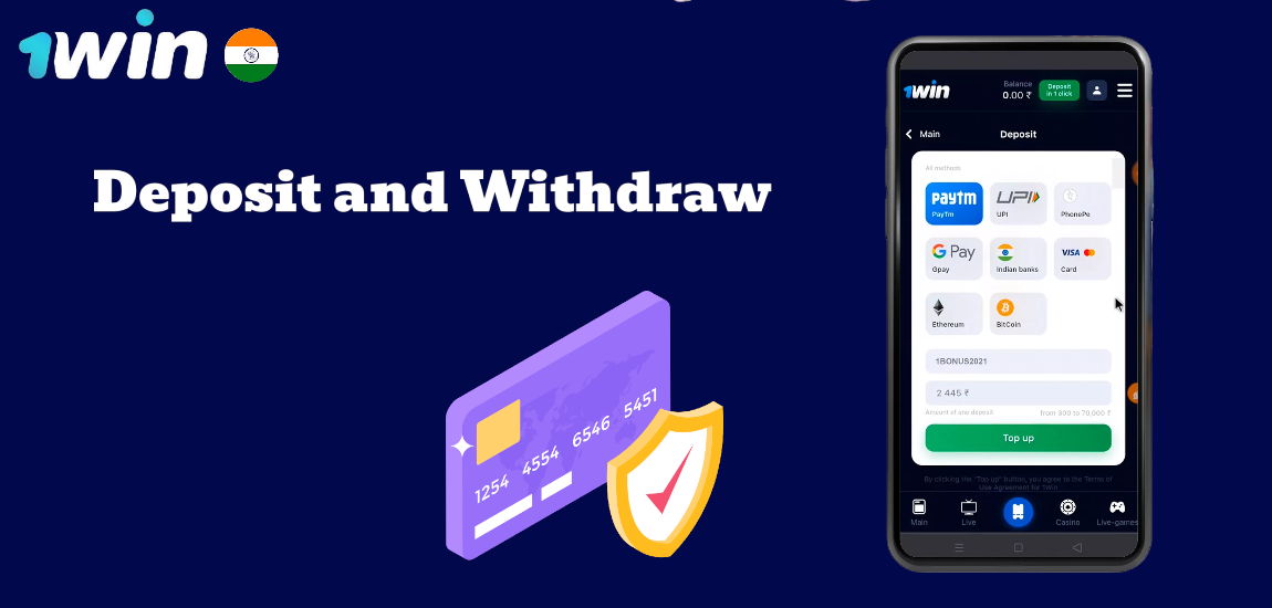 How to Deposit and Withdraw on 1Win online casino